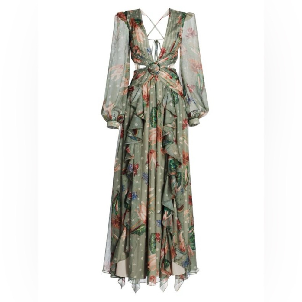 PatBo Sophia Cutout Maxi Dress